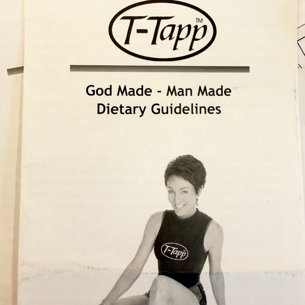 T-Tapp Basic Workout Plus DVD Lot Barefoot Tempo Series Dietary Guidelines Set - Picture 10 of 13